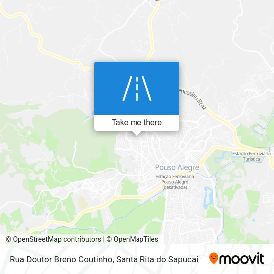 Rua Doutor Breno Coutinho map