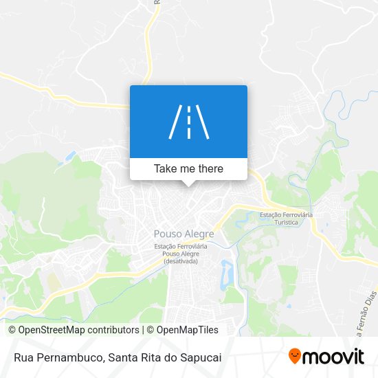 Rua Pernambuco map