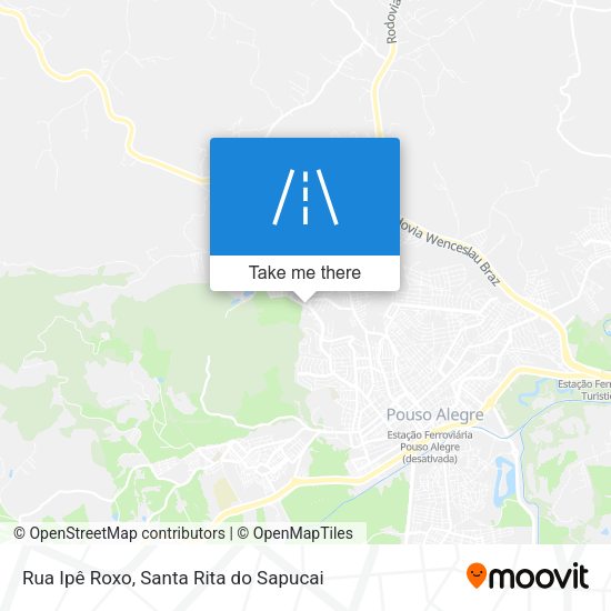 Rua Ipê Roxo map
