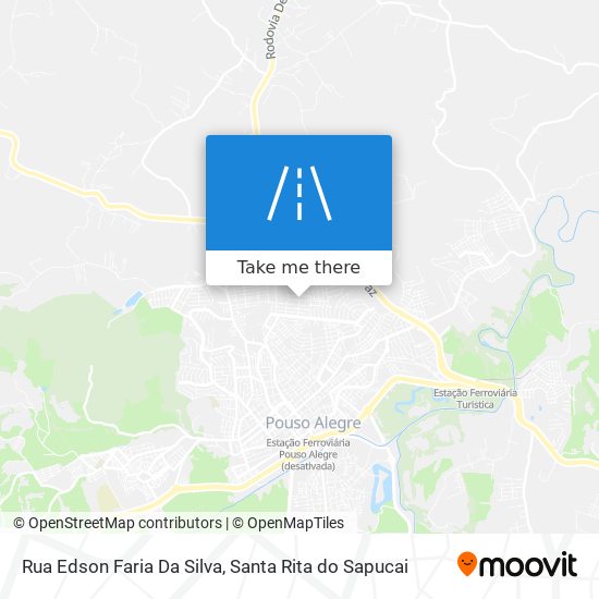 Rua Edson Faria Da Silva map