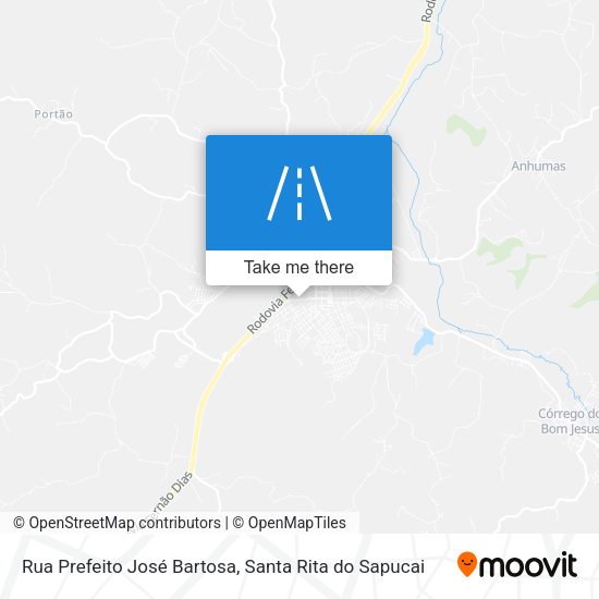 Rua Prefeito José Bartosa map