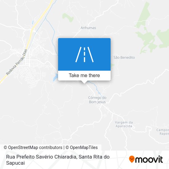Rua Prefeito Savério Chiaradia map