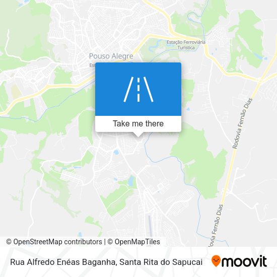 Rua Alfredo Enéas Baganha map