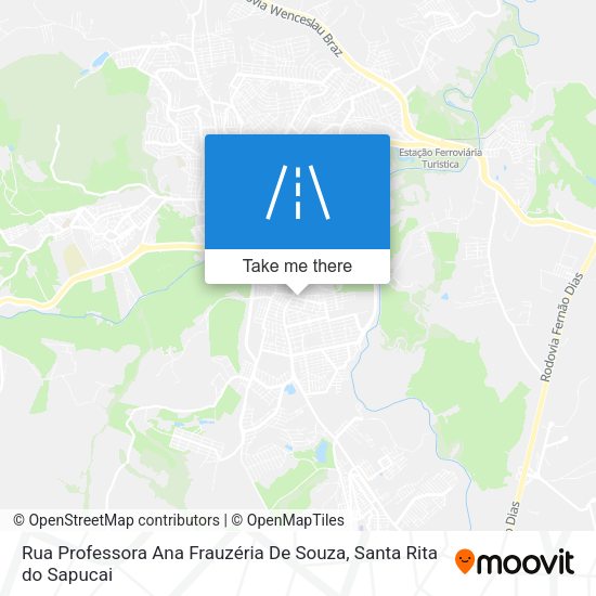 Rua Professora Ana Frauzéria De Souza map