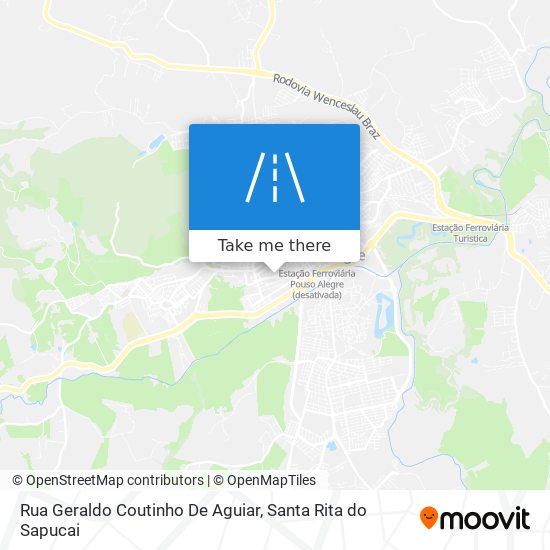 Mapa Rua Geraldo Coutinho De Aguiar