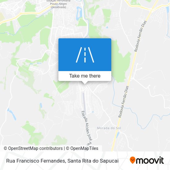 Rua Francisco Fernandes map