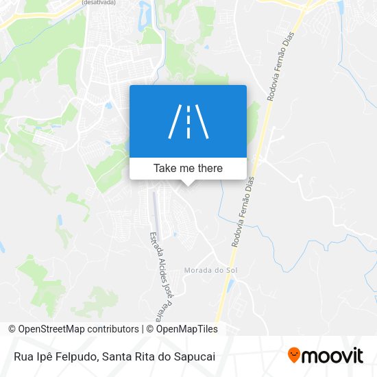 Rua Ipê Felpudo map