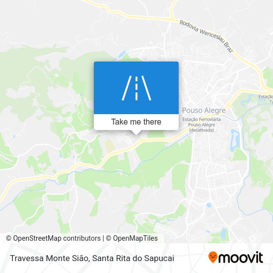 Travessa Monte Sião map