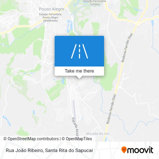 Rua João Ribeiro map