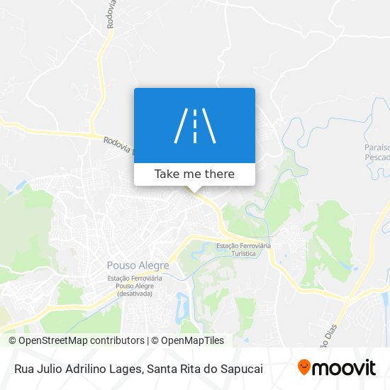 Rua Julio Adrilino Lages map