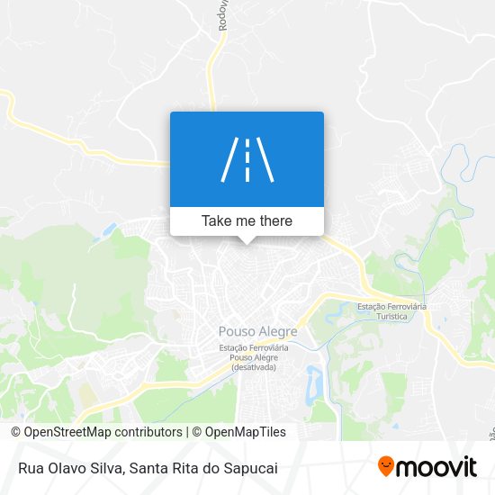 Rua Olavo Silva map