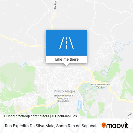 Rua Expedito Da Silva Maia map