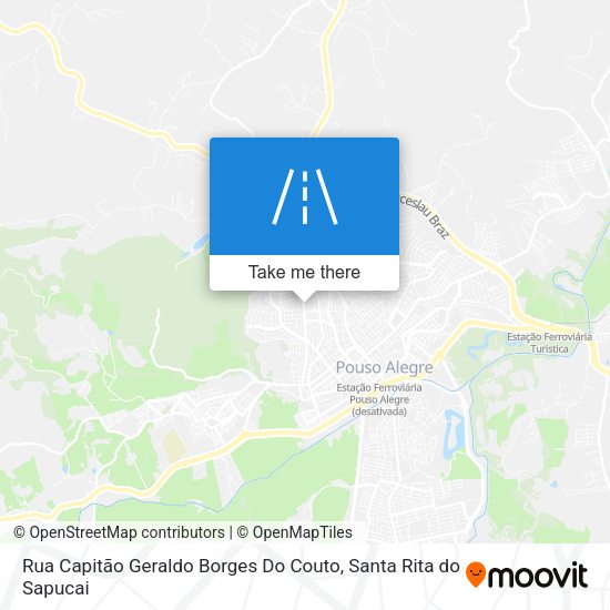 Rua Capitão Geraldo Borges Do Couto map