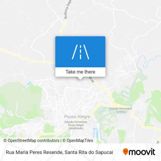 Rua Maria Peres Resende map