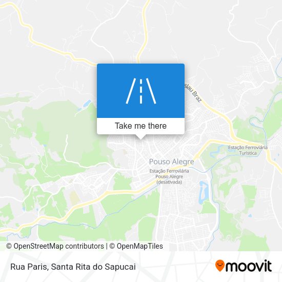 Rua Paris map