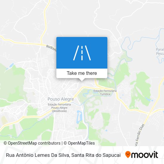 Rua Antônio Lemes Da Silva map