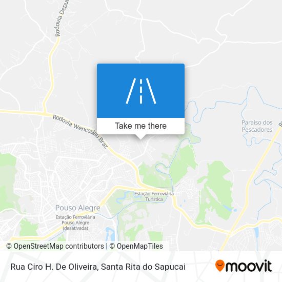 Rua Ciro H. De Oliveira map