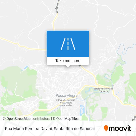 Rua Maria Pereirra Davini map