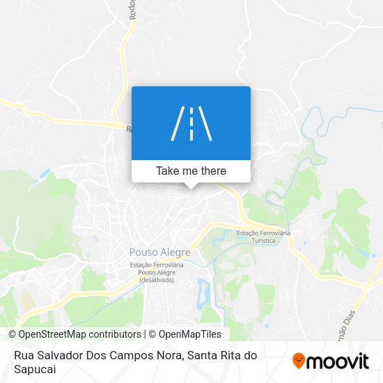 Rua Salvador Dos Campos Nora map