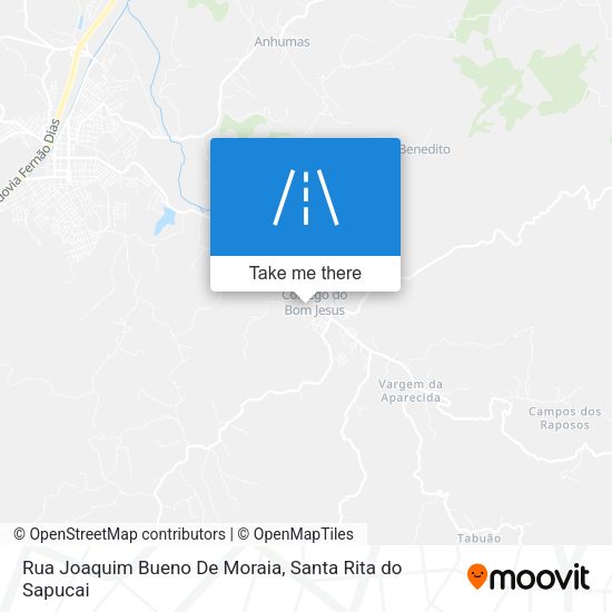 Rua Joaquim Bueno De Moraia map