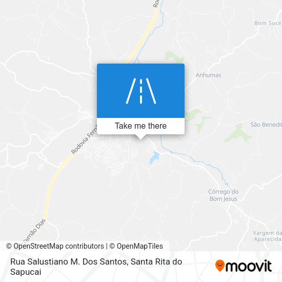 Rua Salustiano M. Dos Santos map