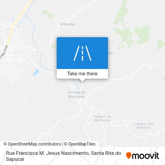 Rua Francisca M. Jesus Nascimento map