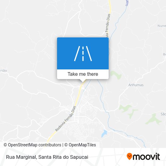 Rua Marginal map