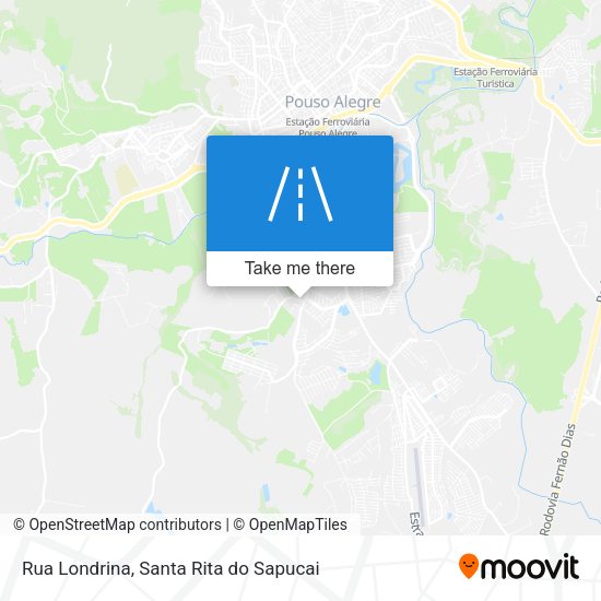 Rua Londrina map