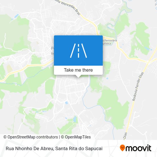 Rua Nhonho De Abreu map