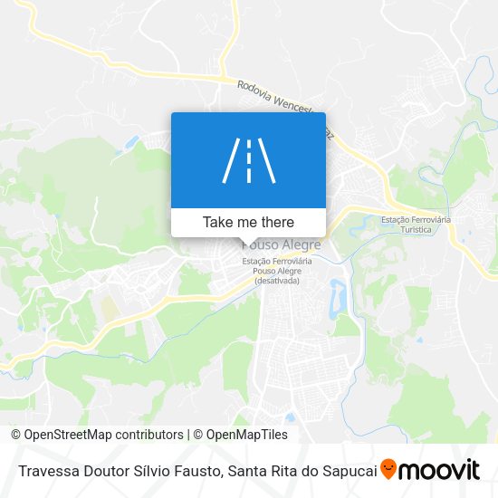 Travessa Doutor Sílvio Fausto map