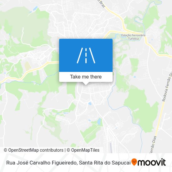 Rua José Carvalho Figueiredo map