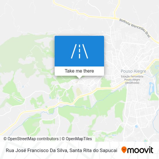 Rua José Francisco Da Silva map