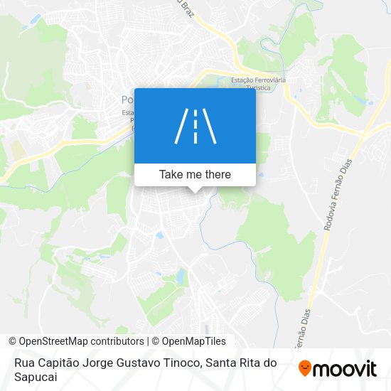 Rua Capitão Jorge Gustavo Tinoco map