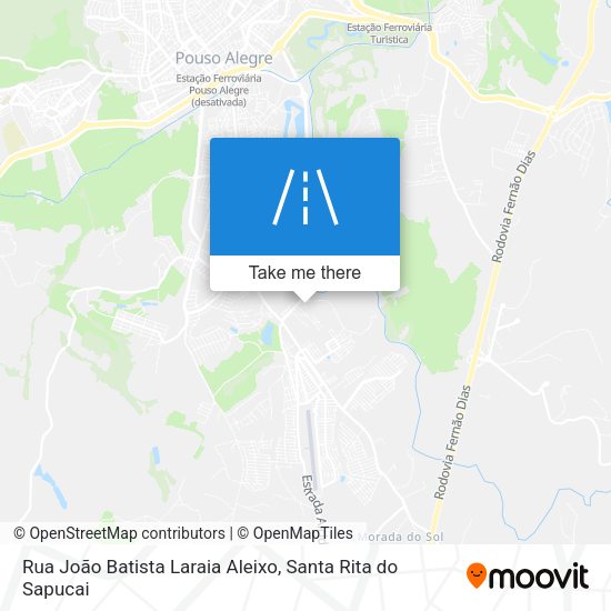 Rua João Batista Laraia Aleixo map