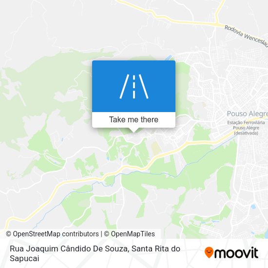 Rua Joaquim Cândido De Souza map