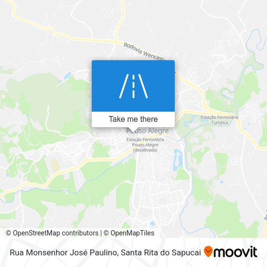 Rua Monsenhor José Paulino map