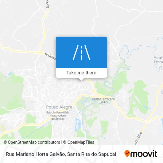 Rua Mariano Horta Galvão map
