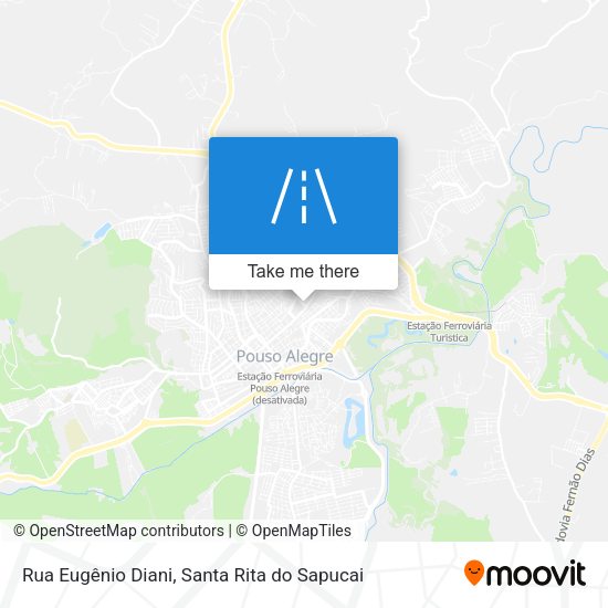 Rua Eugênio Diani map