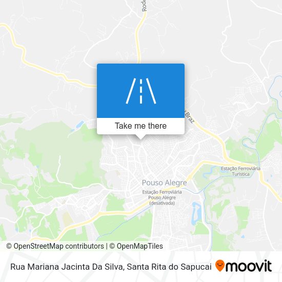 Rua Mariana Jacinta Da Silva map