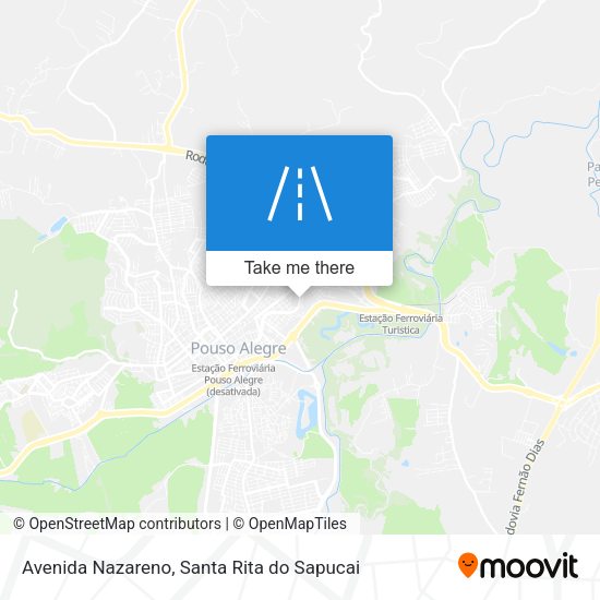 Avenida Nazareno map