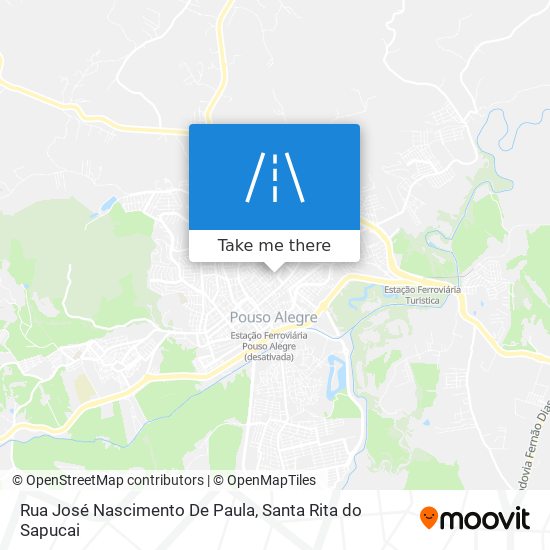 Rua José Nascimento De Paula map