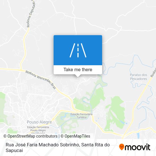 Rua José Faria Machado Sobrinho map