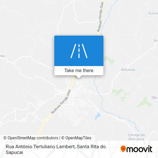 Rua Antônio Tertuliano Lambert map