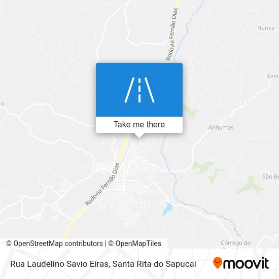 Rua Laudelino Savio Eiras map