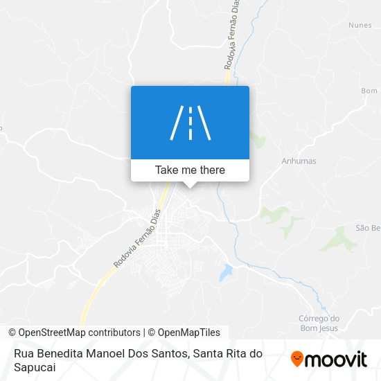 Rua Benedita Manoel Dos Santos map
