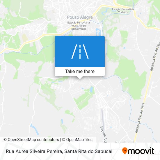 Rua Áurea Silveira Pereira map