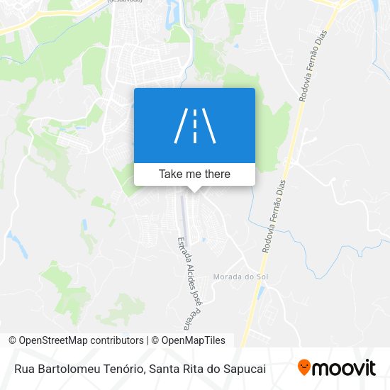 Rua Bartolomeu Tenório map