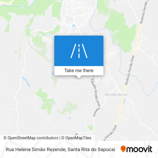 Rua Helena Simão Rezende map