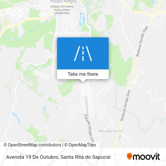 Avenida 19 De Outubro map