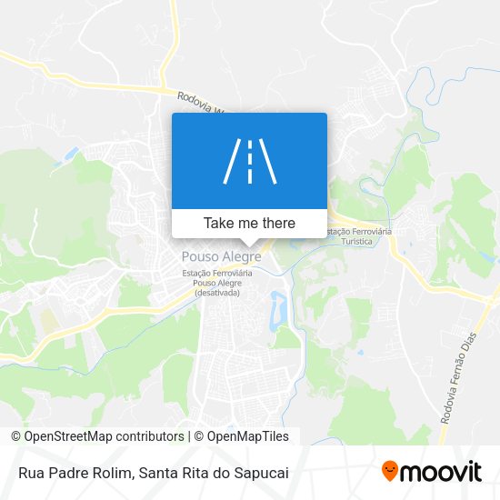 Rua Padre Rolim map